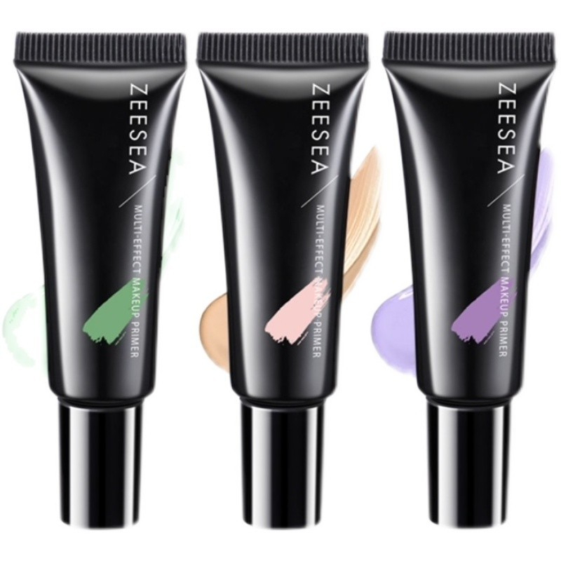 Kem Lót Trang Điểm ZEESEA 3 Màu Sắc Tùy Chọn Dưỡng Ẩm Làm Trắng Da Che Khuyết Điểm Kiềm Dầu tuýp dùng thử 10ml