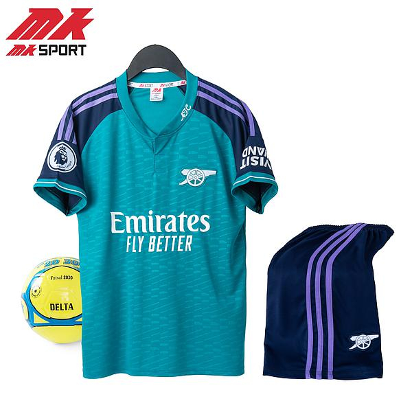 Bộ Quần Áo Đá Bóng CLB Arsenal  Mùa Giải 2023-2024 - Chất Vải Mềm Mại, Thoáng Mát