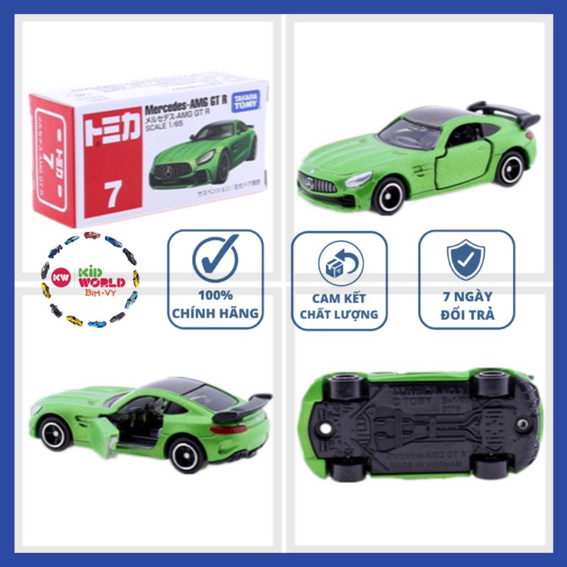 Xe mô hình Tomica Box Mercedes-AMG GT R. MS: 217. Tỷ lệ 1:65.