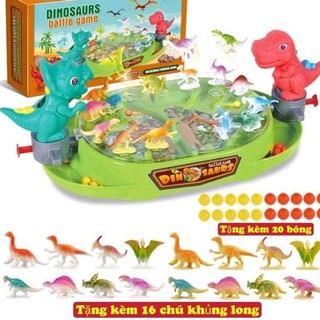 Đồ chơi khủng long đại chiến Dino bắn bóng khủng long vui nhộn tương tác bắn khủng long cho bé Bingsu Toys