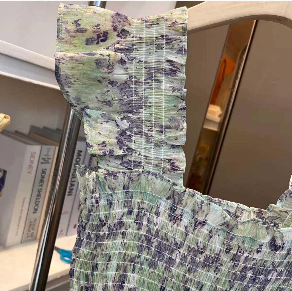 Váy maxi LYRA hoạ tiết hoa chạy chun ngực xinh xắn, phong cách nhẹ nhàng, trẻ trung - CSYVD0076