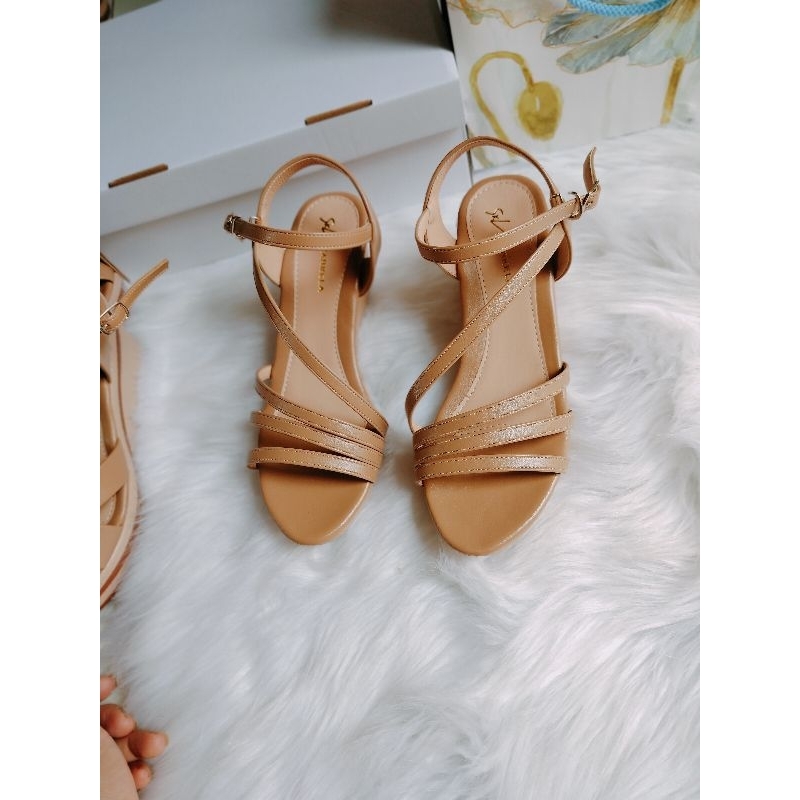 GIÀY SANDAN ĐẾ XUỒNG 0404Đế  cao  5cm