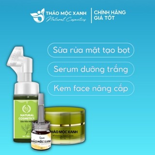 Bộ 3 serum thảo mộc xanh x5 + face + srm