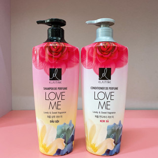 Bộ Gội Xả Elastine Love Me Hương Hoa Cỏ 600ml/chai