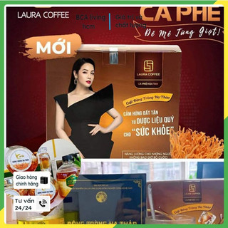 Cà phê Đông trùng Hạ thảo cà phê Nhật Kim Anh Laura Coffee - Cà phê hòa tan Laura Sunshine