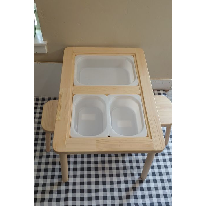 Bàn học giác quan cho bé mầm non 1 tuổi trở lên I Sensory table