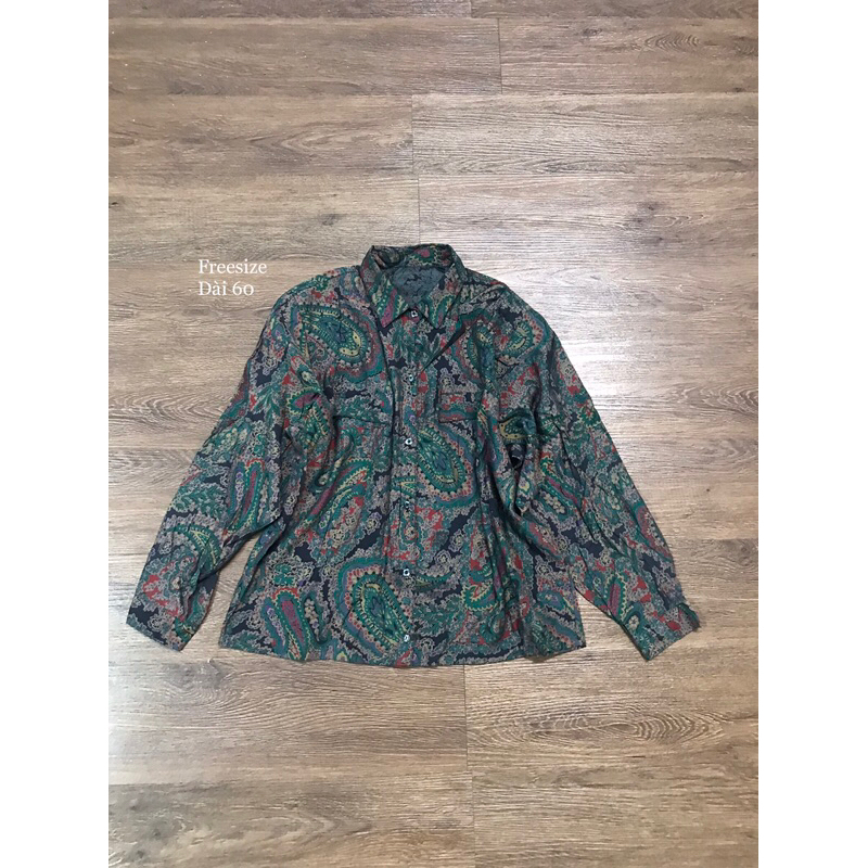 Áo sơmi tay phồng phong cách vintage thanh lý