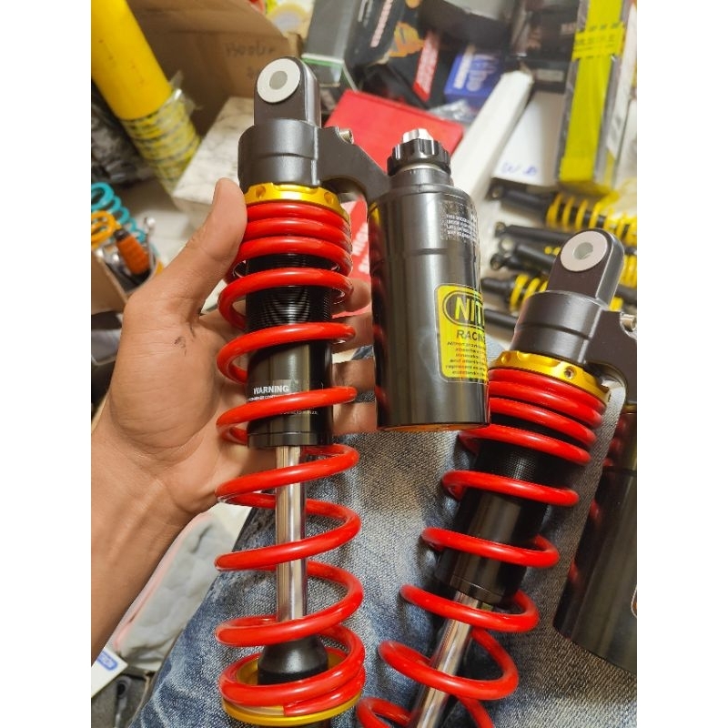 🌟 TĂNG CHỈNH THẬT 🌟 Phuộc Nitron bình dầu 2 nút chỉnh gắn SH Việt Nam 125i 150i 300i 350i