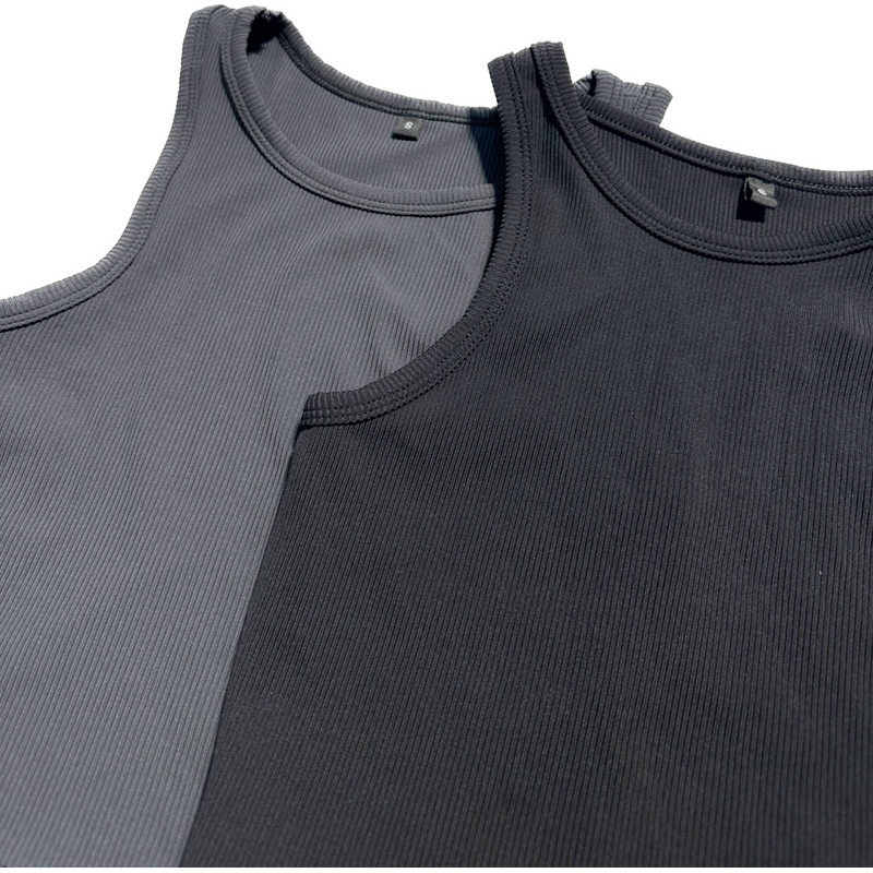 ÁO CROTOP_  áo crop ba lỗ ngược không viền, có viền trắng HUOL.oi