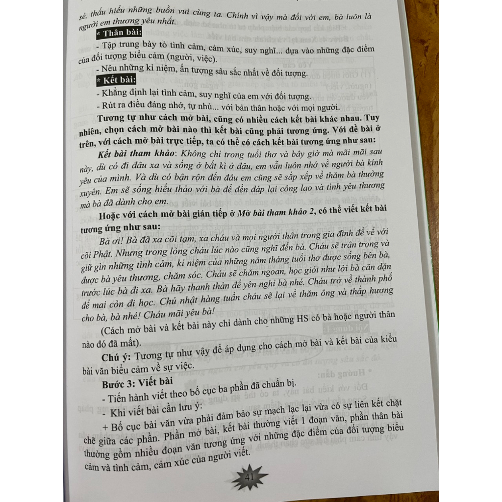 Sách - Hướng dẫn làm các dạng bài văn lớp 7