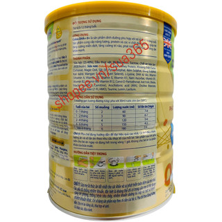 Sữa COLOS DHA ( 0+ và 1+ ) 800G