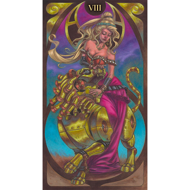 Bộ Bài Steampunk Art Nouveau Tarot (Mystic House Tarot Shop) - Bài Gốc Authentic Chính Hãng 100%