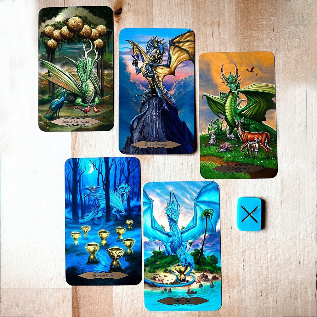 Bộ Bài Tarot of Dragons  - Bài Gốc Authentic Chính Hãng 100%