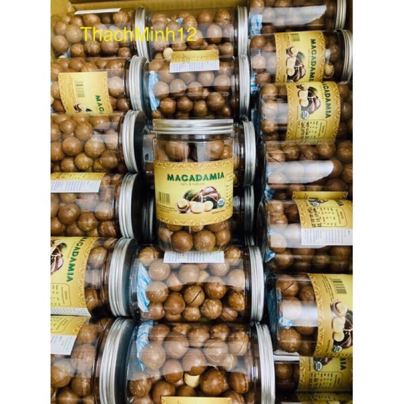 Macadamia nứt vỏ Đắc Lắc Việt Nam size to 500g