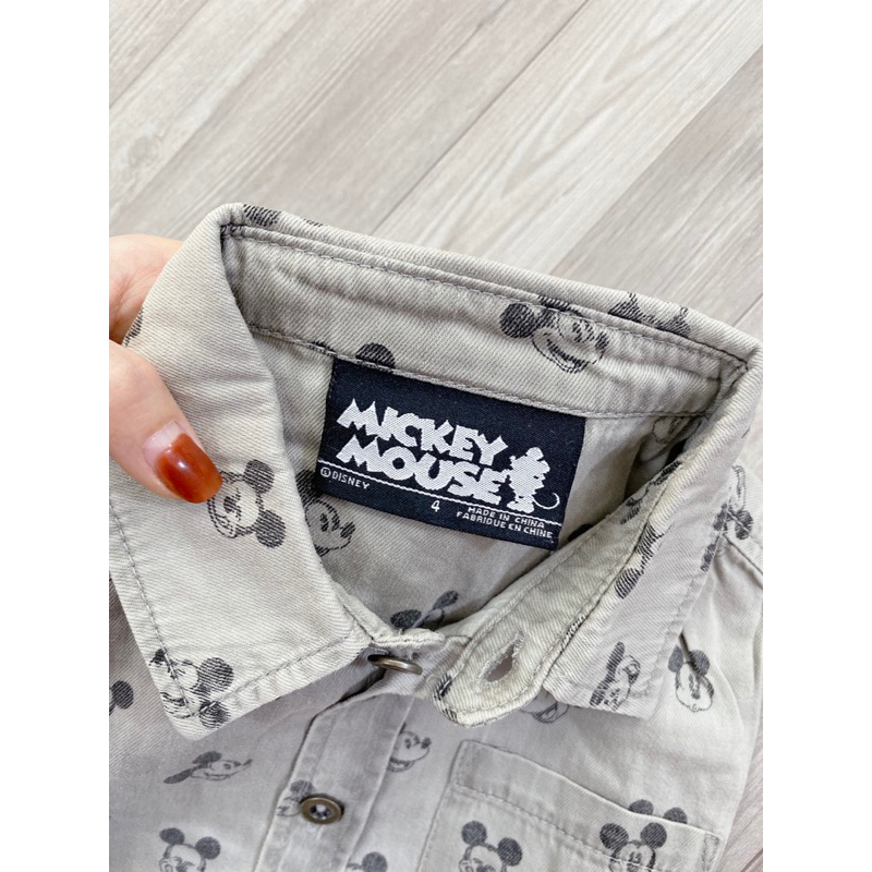 Áo sơ mi bé trai Mickey xịn đét, chất siêu mềm mịn mặc rất đẹp sz 2-10y