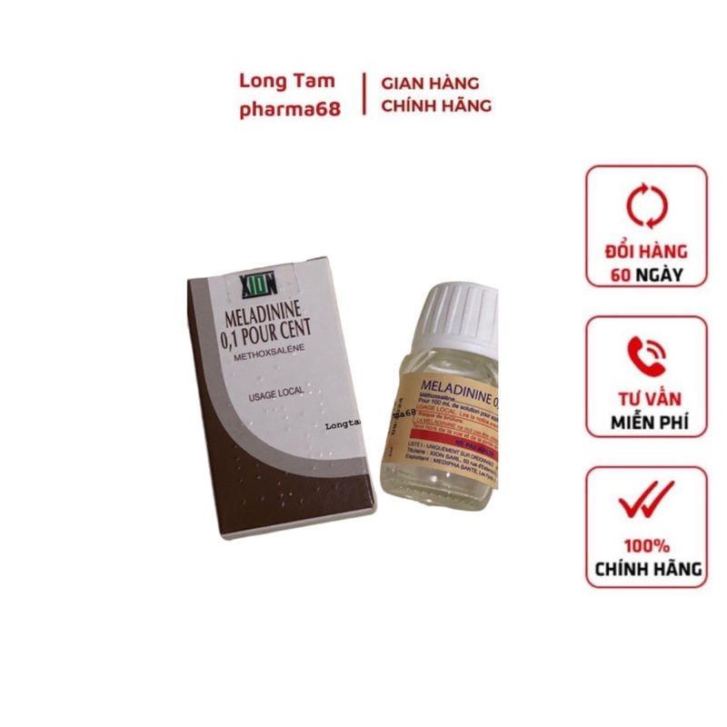 Dung Dịch Bôi Hỗ Trợ Vảy Nến - Meladinine 0,1%.
