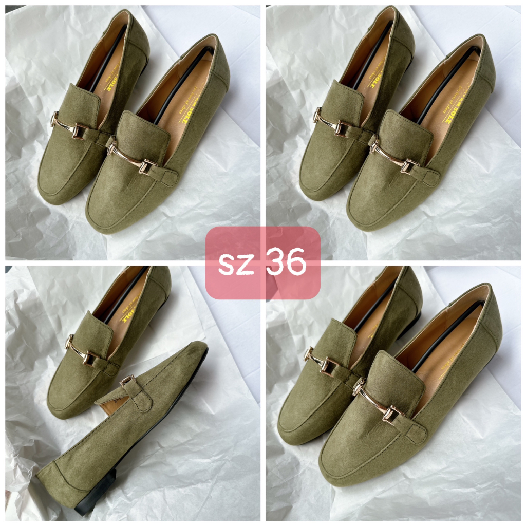 Giày moca, Giày lười nữ siêu chất - Size 36 - Có Nhiều mẫu - Hàng dư xịn xuất UK, US