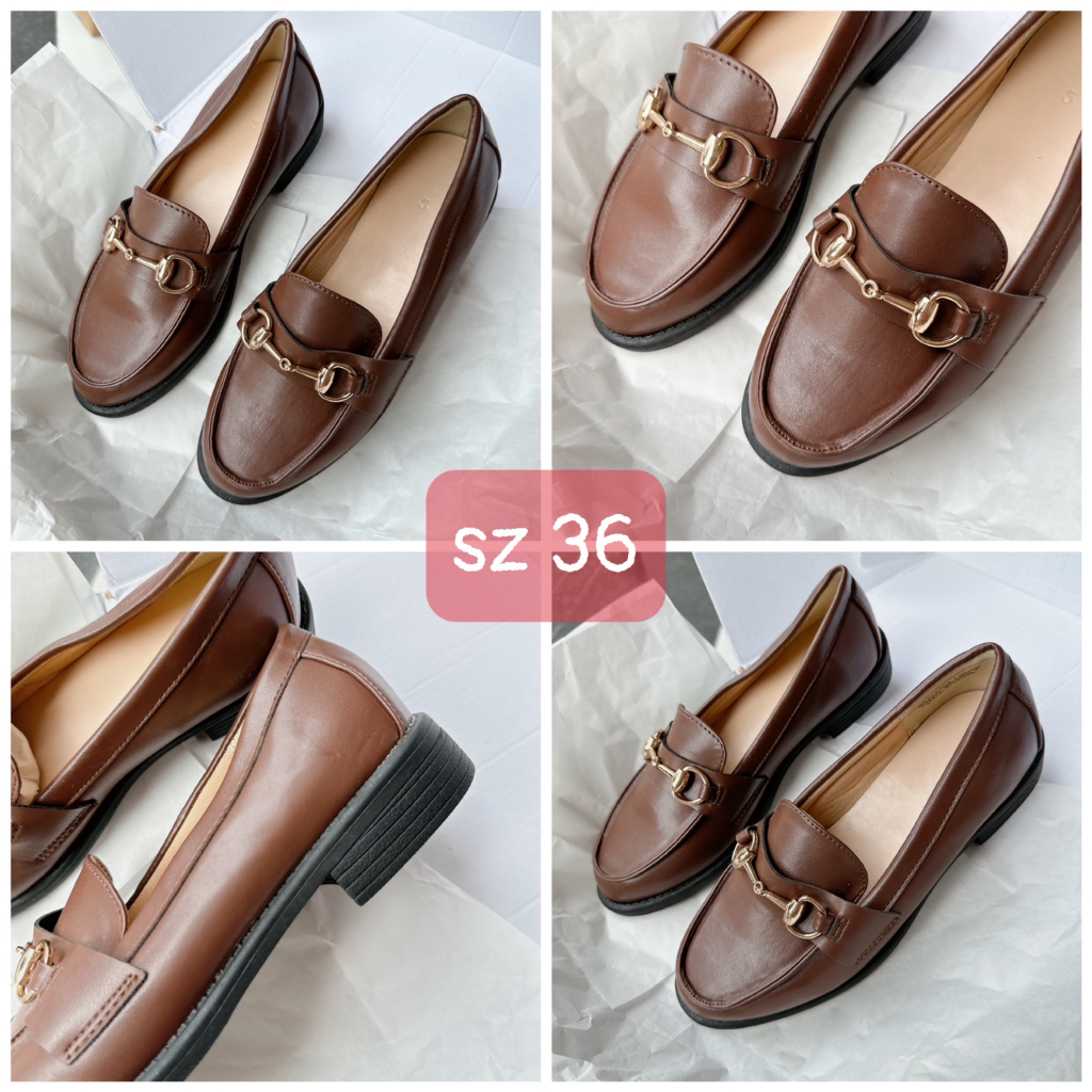 Giày moca, Giày lười nữ siêu chất - Size 36 - Có Nhiều mẫu - Hàng dư xịn xuất UK, US