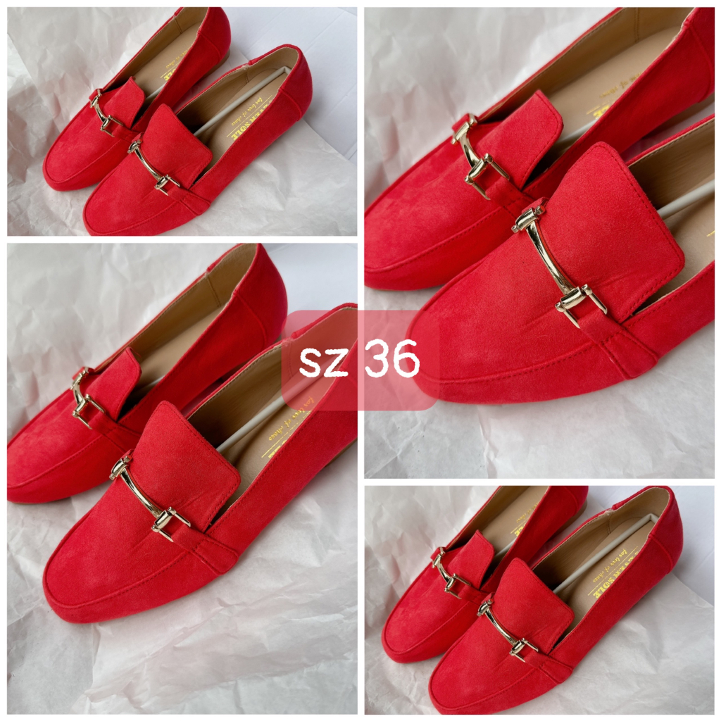 Giày moca, Giày lười nữ siêu chất - Size 36 - Có Nhiều mẫu - Hàng dư xịn xuất UK, US