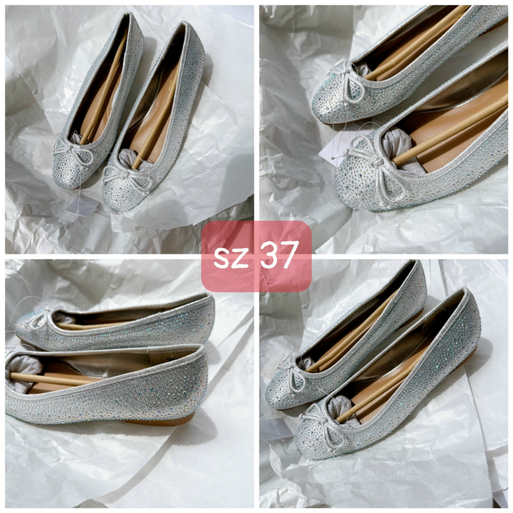 Giày bằng, Giày búp bê nữ siêu chất - Size 37 Có nhiều mẫu- Hàng dư xịn xuất UK, US