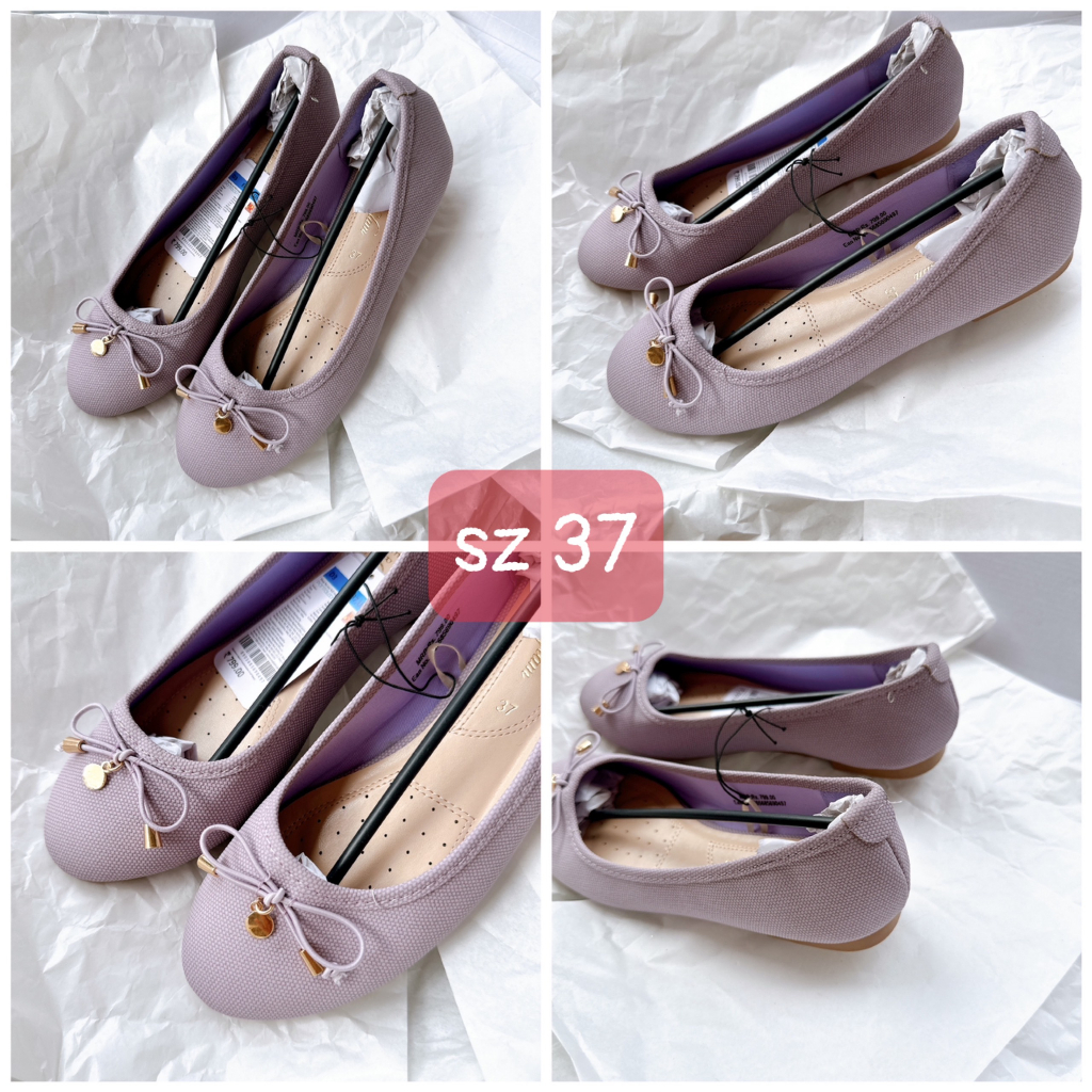 Giày bằng, Giày búp bê nữ siêu chất - Size 37 Có nhiều mẫu- Hàng dư xịn xuất UK, US