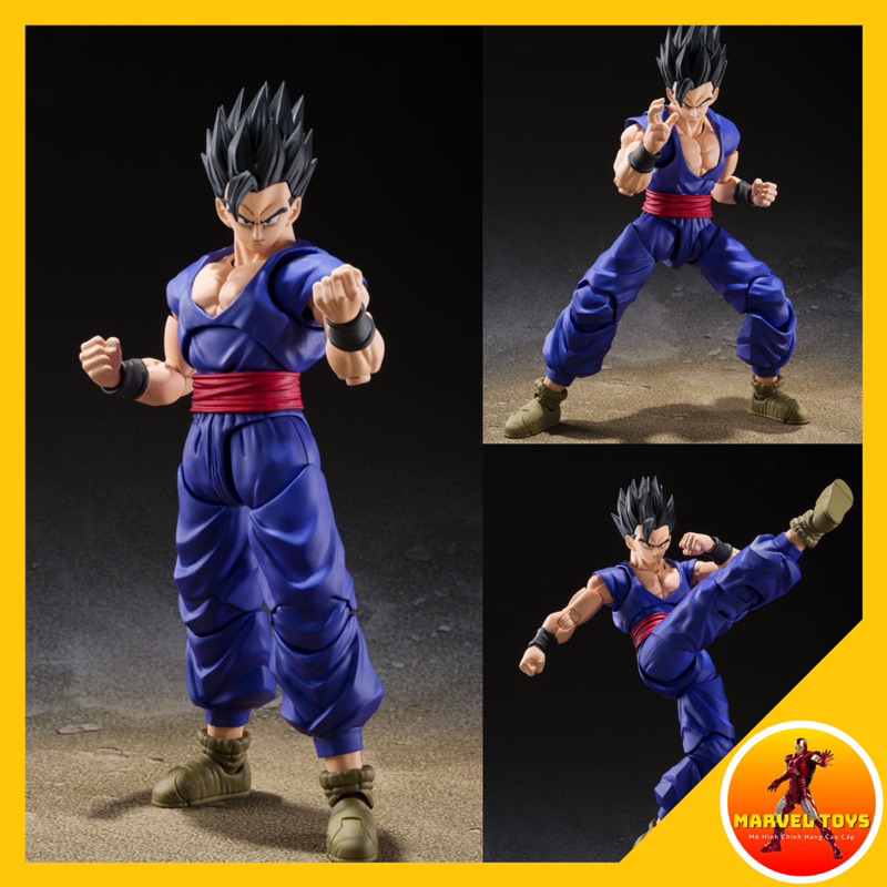Mô Hình Chính Hãng SHF: Ultimate Gohan Super Hero - Dragon Ball (R)