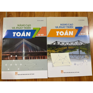 Sách - combo 2 quyển nâng cao và phát triển toán 7 tập 1 + tập 2