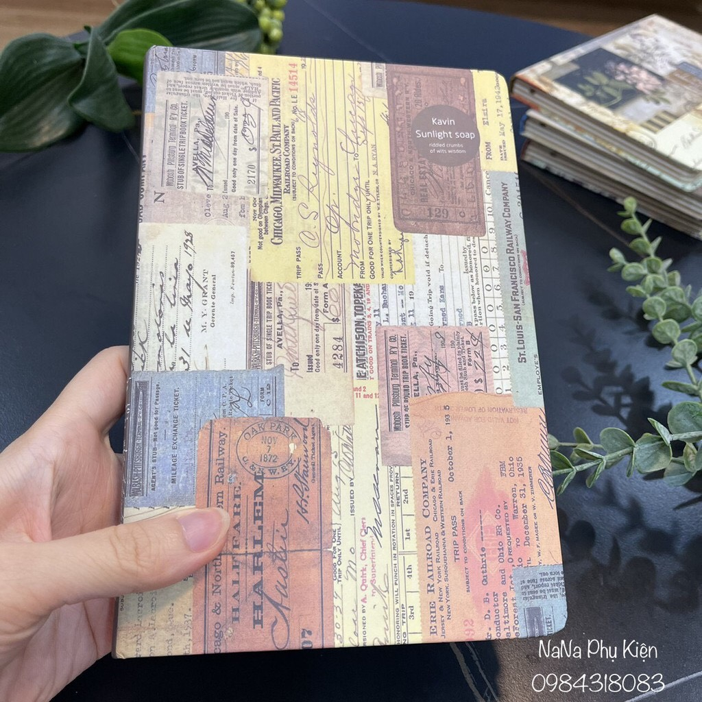 Sổ Nhật Ký A5 Phong Cách Vintage