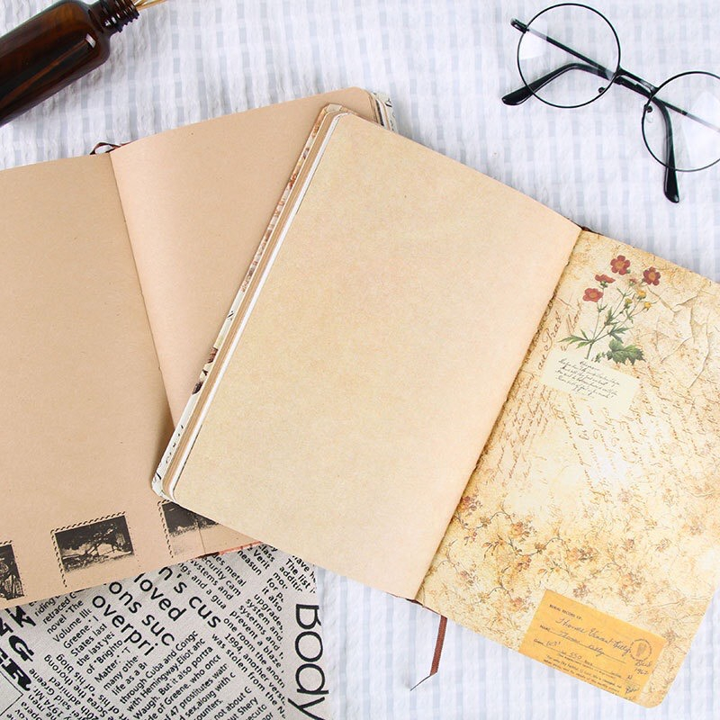 Sổ Nhật Ký A5 Phong Cách Vintage