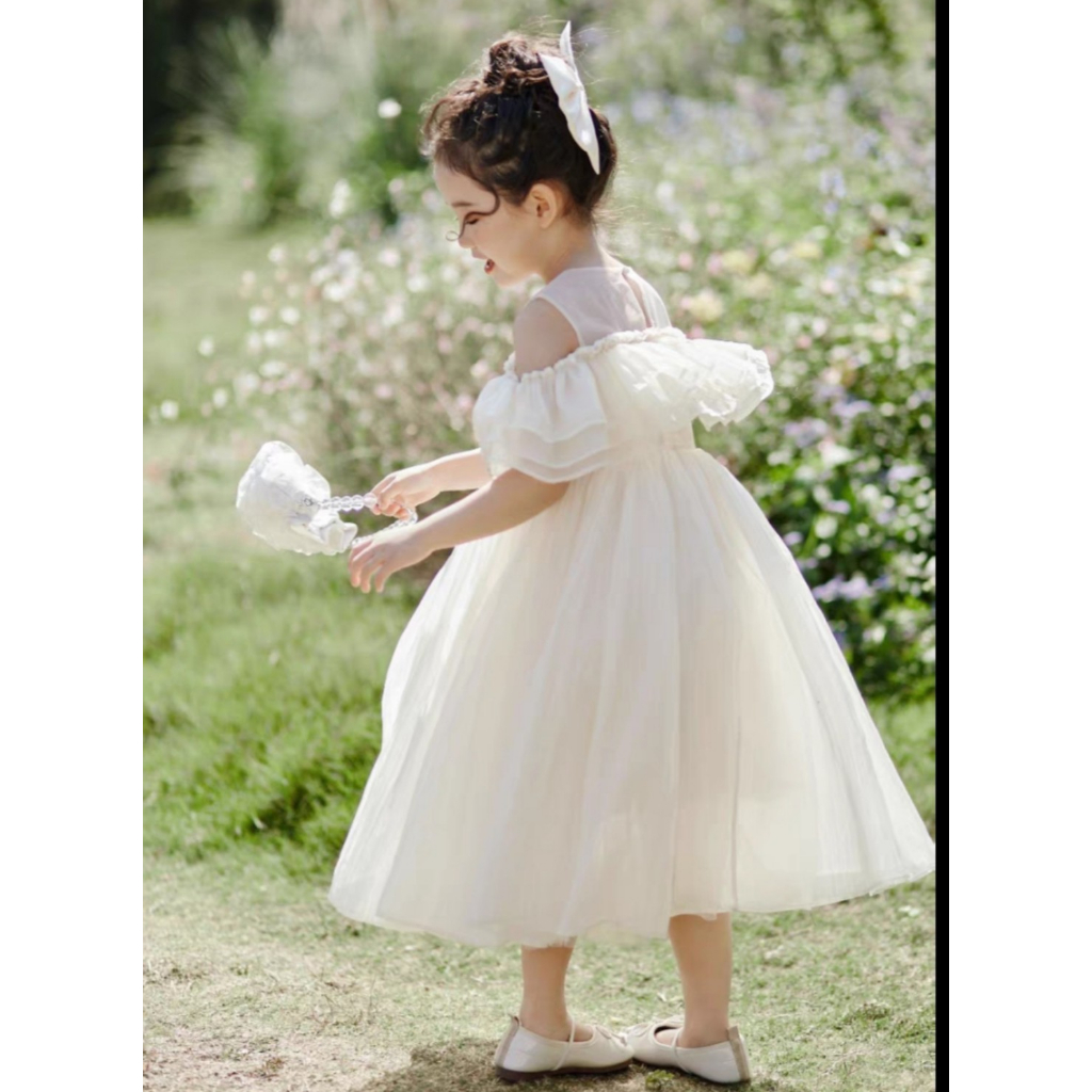 Váy Đầm Thiết Kế Công Chúa  2 Lớp Xinh Xắn Cho Bé Gái Mùa Hè Size Nhí Đại B18