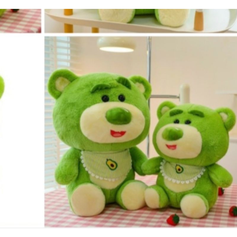 Gấu bông,bơ tỏi và gấu dâu -+40cm
