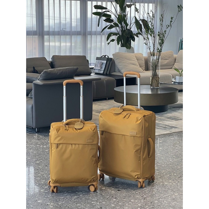 Vali Airway Vải Dù Cao Cấp Khoá Kéo Đa Năng Có Ngăn Phụ Đựng Máy Tính, Thẻ Tag Tên - Cáo Đeo Nơ