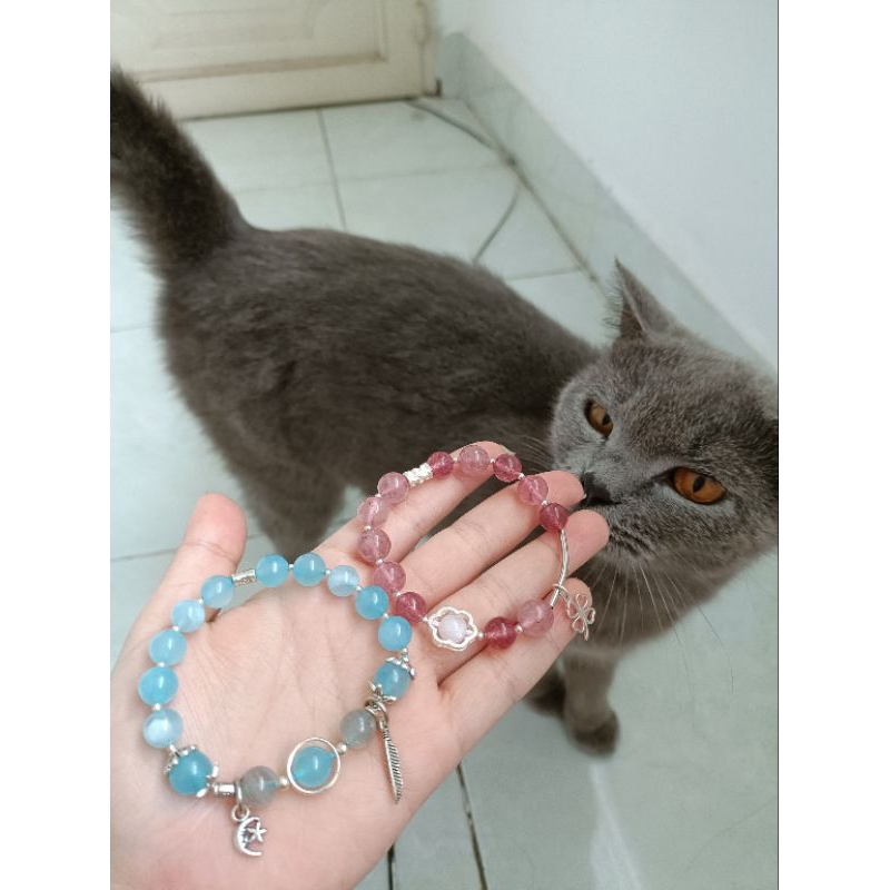 Vòng Tay Đá Phong Thủy Mix Theo Yêu Cầu
