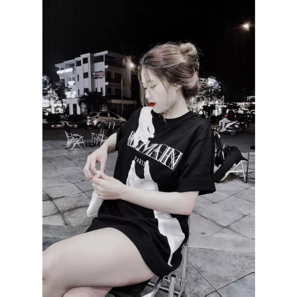 Áo Thun BÀN TAY BAL.MAN, Áo Phông tay lỡ form rộng COTTON unisex nam nũ HV23 | BigBuy360 - bigbuy360.vn