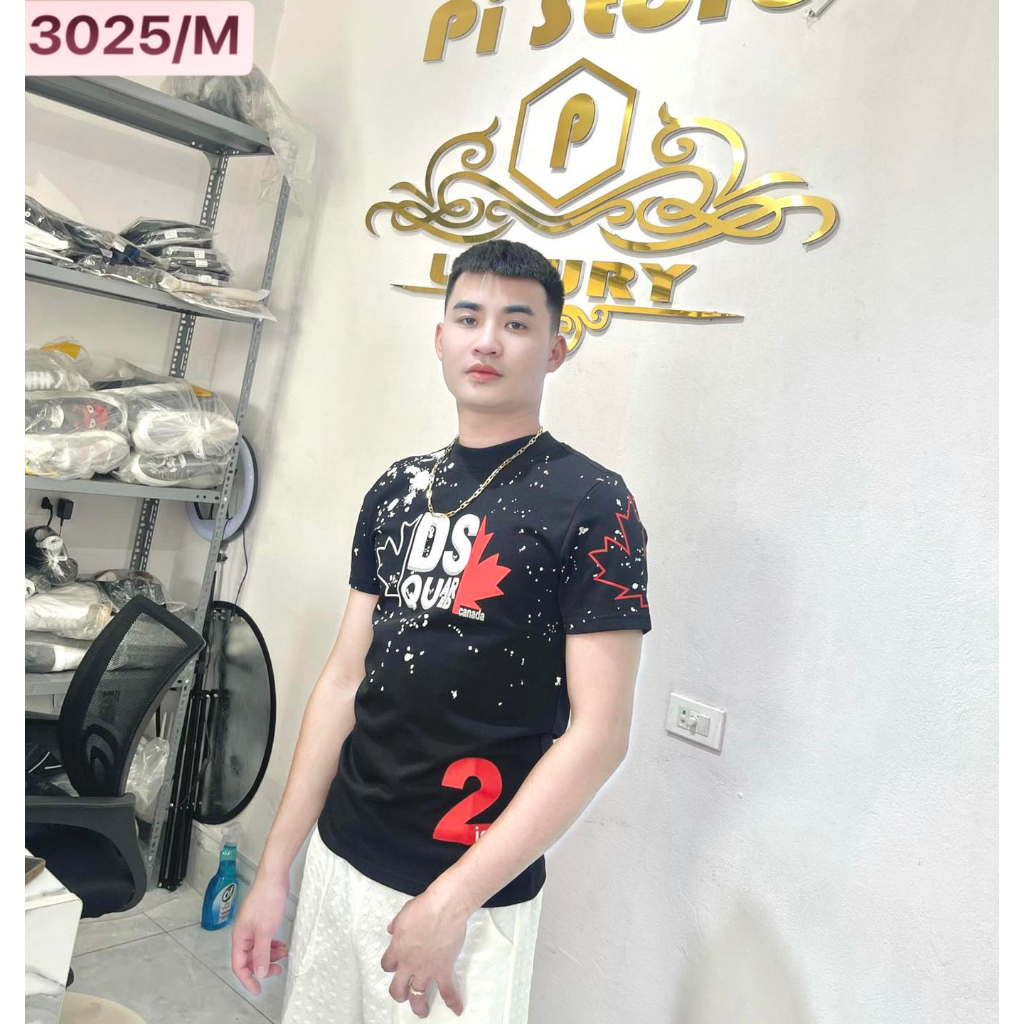 Áo phông DSQ2 nam nữ Premium Cotton co giãn 4 chiều cao cấp 2023 HV23 | BigBuy360 - bigbuy360.vn