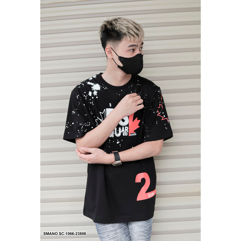 Áo phông DSQ2 nam nữ Premium Cotton co giãn 4 chiều cao cấp 2023 HV23 | BigBuy360 - bigbuy360.vn