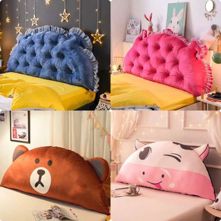 Siêu phẩm Gối Tựa Kê Đầu Giường Kute size 1m5*60cm ( hoặc ~1m8x2m) sẵn Hàng(kèm video + ảnh chụp thật sp)