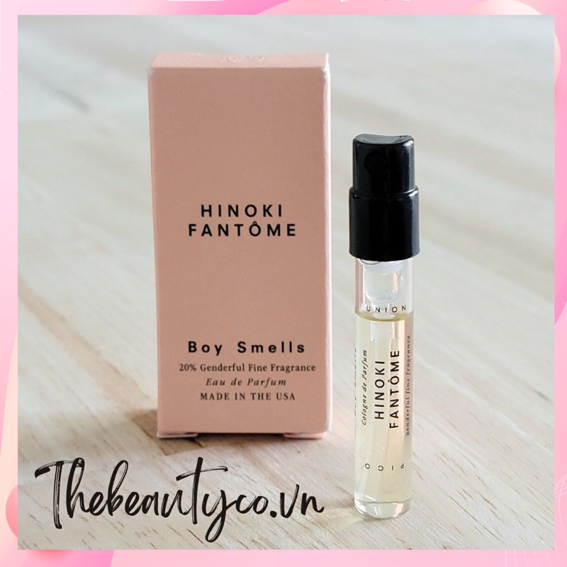 (Bill US + Freeship) Vial nước hoa Hinoki Fantome by Boy Smells 1.5ml