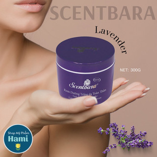 Scentbara - công ty bông hồng xanh - kem dưỡng trắng da toàn thân 300g
