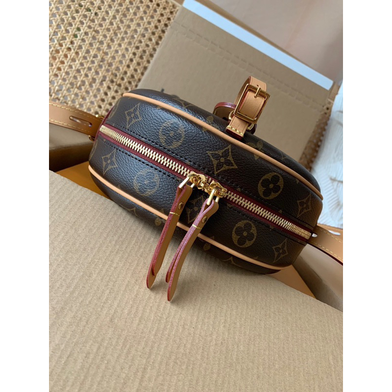 💎Túi LV BOITE CHAPEAU SIEU CAP - Size 22.5*20*8cm - Da canvas phối da bò nhập khẩu