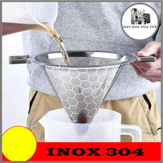 Vợt lọc trà nón - inox 304