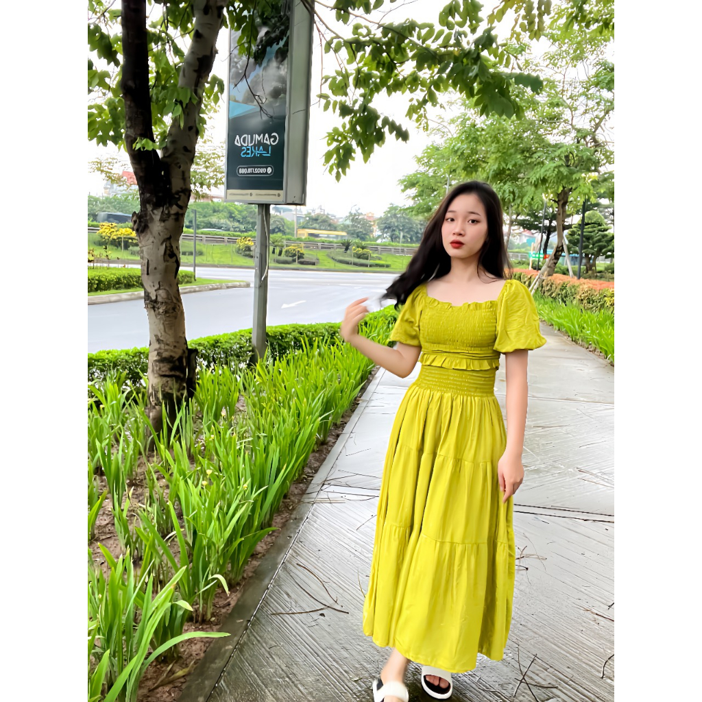 Set Váy Maxi Đi Biển 3 Chi Tiết , Đầm Thiết Kế Dáng Dài Chất Liệu Đũi Cao Cấp Mềm Mát | BigBuy360 - bigbuy360.vn