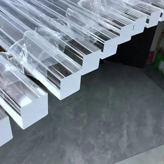 Thanh mica, trụ mica Vuông, Dày 10mm, nhiều kích thước .Mica