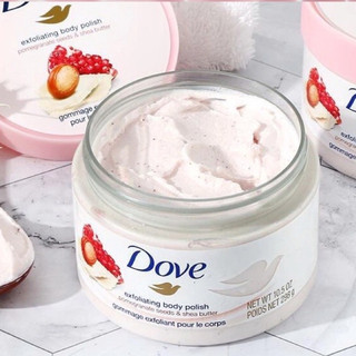 Tẩy tế bào chết body Dove 298ml