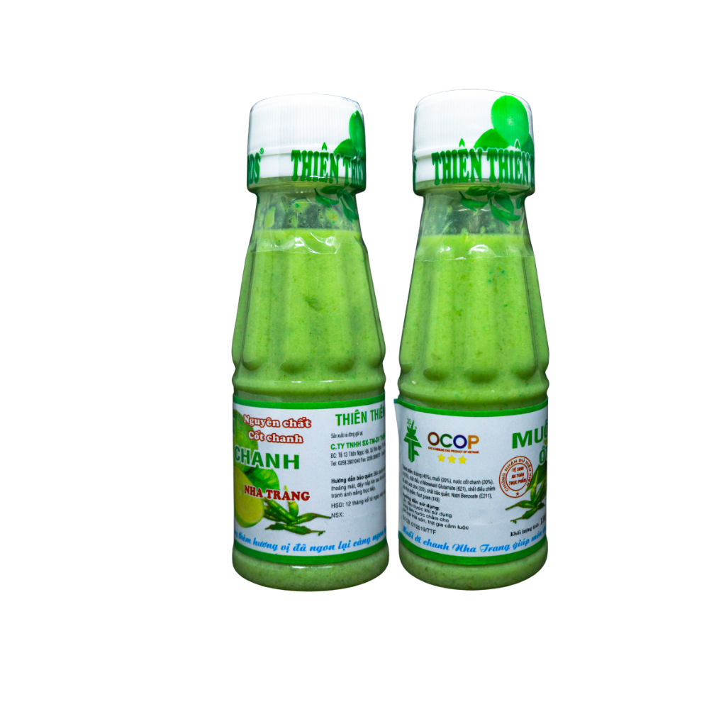 Combo 6 chai Muối ớt Chanh 130 gr Đặc Sản Nha Trang