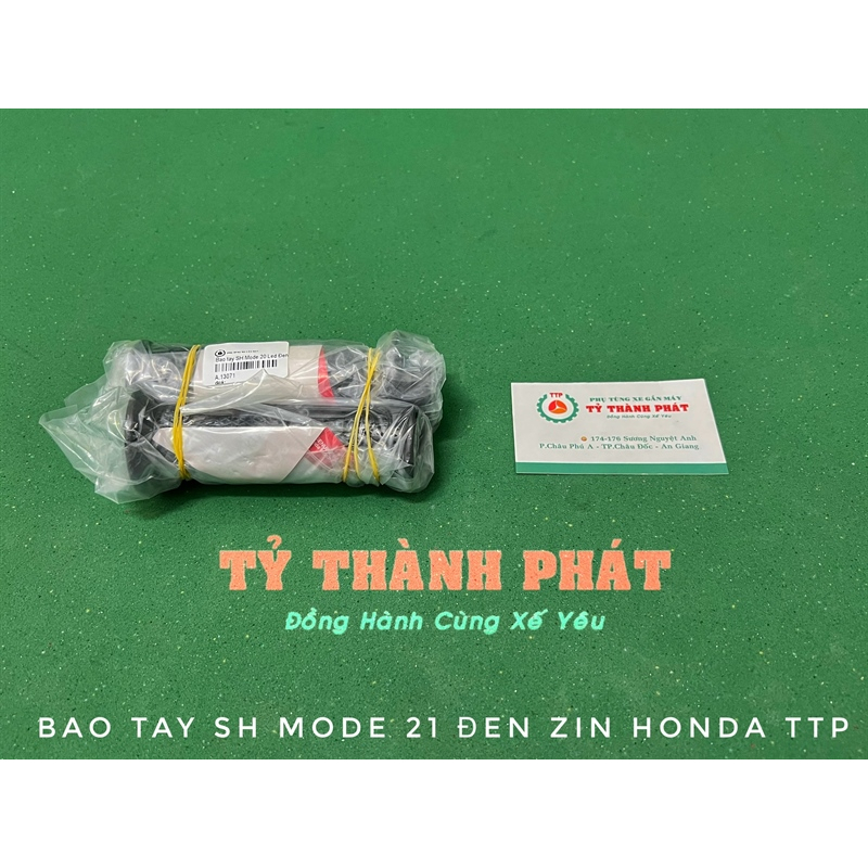 Bao tay SH Mode Led Đen 2020