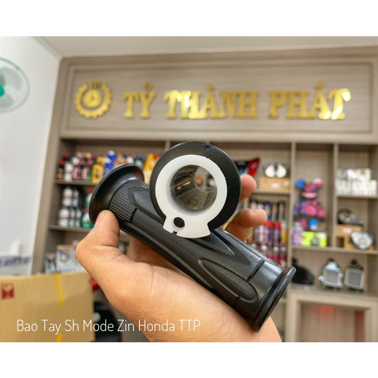 Bao tay SH Mode Đen 1 dây ga