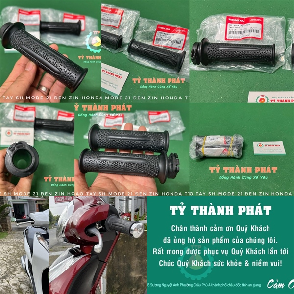 Bao tay SH Mode Led Đen 2020