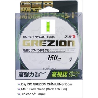 Cước câu iso grezion