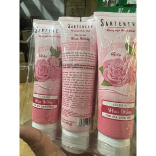 Sữa Rửa Mặt Santeneva - Hoa Hồng